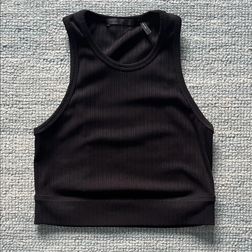 Helmut Lang Ribbed Top - Picture 1 of 6